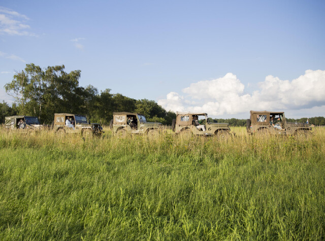 Historische legerjeep verkenning door de Peel (±3 uur)